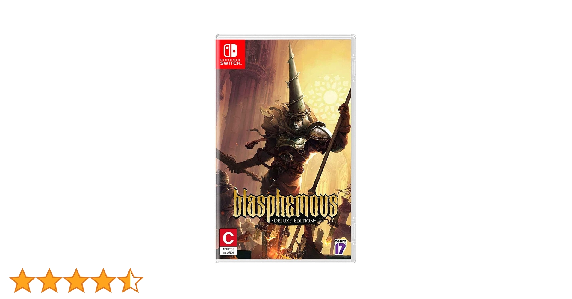 Nintendo Switch Blasphemous: Deluxe Edition switch Blasphemous Deluxe Edition (Nintendo Switch) FULLY TESTED